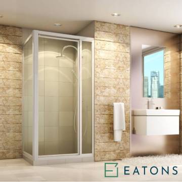 ShowerLux Pivot Door with Return Panel