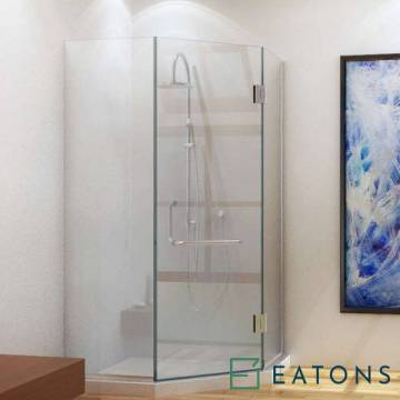 Euroglass Glass-Mounted Swing Door (135° Config)