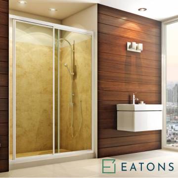ShowerLux 2-Panel Sliding