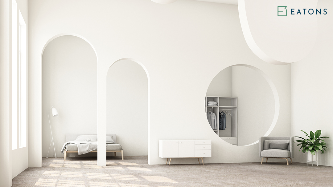 Arches-curved shower screen singapore