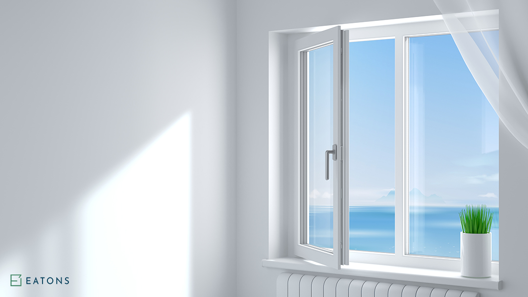 White Casement Windows